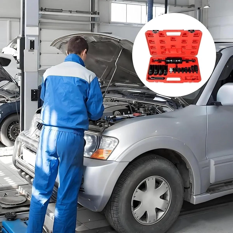 EXTRACTOR DE POLEAS CON TORNILLOS INCLUIDOS - 9