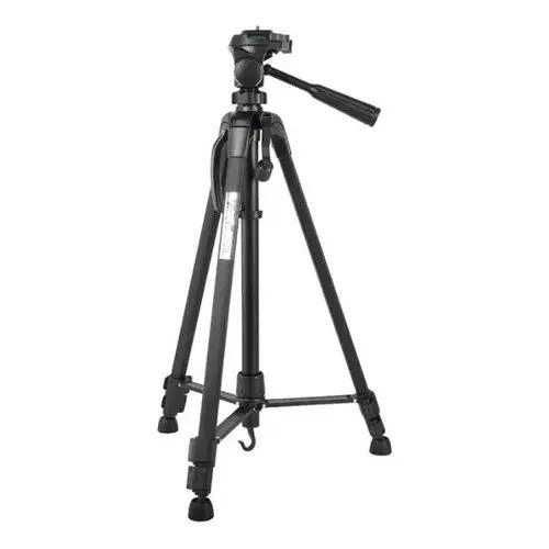TRIPODE PROFESIONAL NEGRO PARA CAMARA CON SOPORTE AJUSTABLE - 1