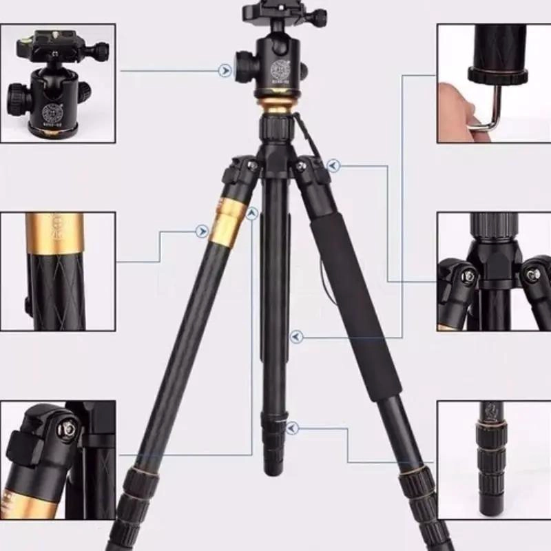 TRIPODE MONOPODE PROFESIONAL PARA FOTOGRAFIA Y VIDEO - 3