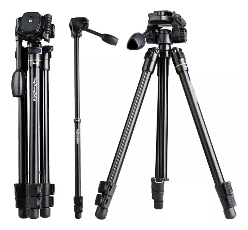 TRIPODE PROFESIONAL 1.3M PARA FOTOGRAFIA Y VIDEO - 4