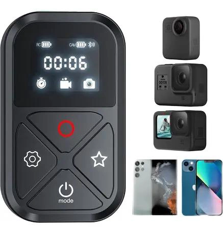CONTROL REMOTO BLUETOOTH PARA CAMARAS Y SMARTPHONES HASTA 80M - 3