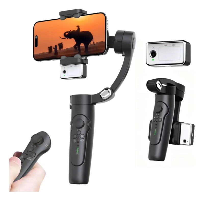 ESTABILIZADOR GIMBAL 3 EJES PARA CELULARES CON SEGUIMIENTO INTELIGENTE - 1