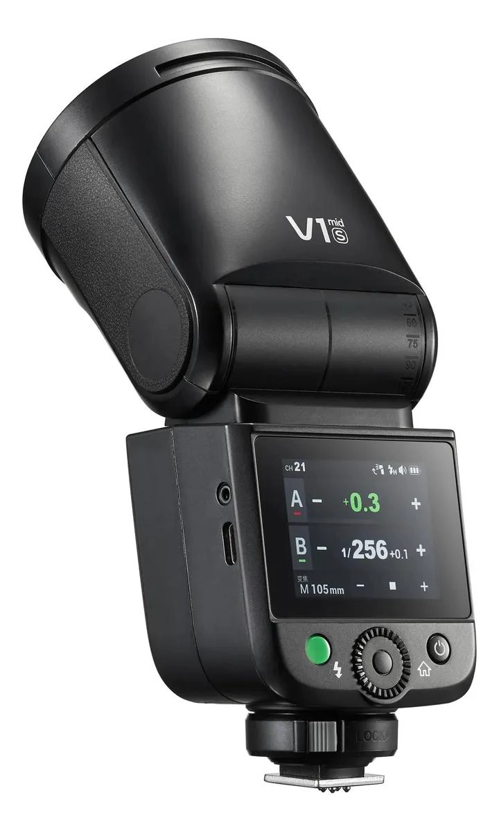 FLASH TTL COMPACTO CON CABEZAL REDONDO PARA CAMARAS SONY - 1