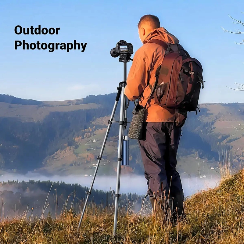 TRIPODE PROFESIONAL 1.75 METROS PARA CAMARA Y CELULAR - 3