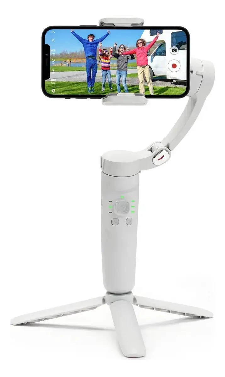 ESTABILIZADOR GIMBAL PLEGABLE PARA CELULARES CON 3 EJES - 1