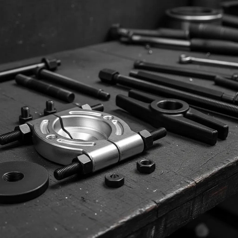 KIT EXTRACTOR Y SEPARADOR DE RODAMIENTOS CON MALETIN PRACTICO - 4