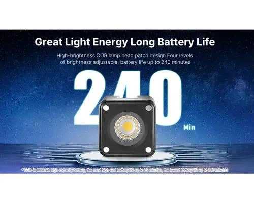 LAMPARA LED IMPERMEABLE COMPACTA CON ACCESORIOS - 6