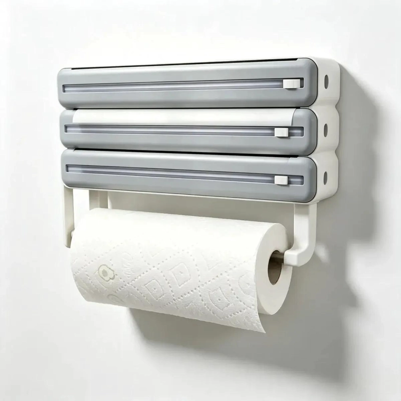 PORTAROLLO MULTIFUNCIONAL PARA FILM Y PAPEL DE COCINA - 1
