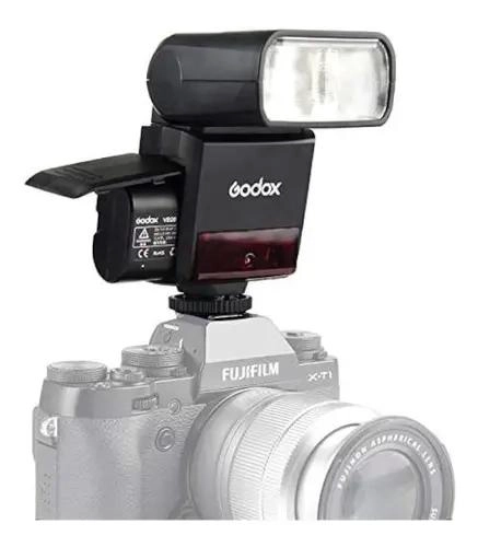 FLASH COMPACTO PARA CAMARAS FUJIFILM CON BATERIA RECARGABLE - 10