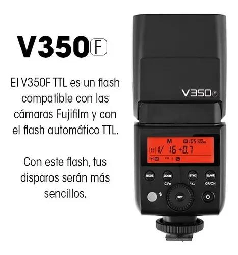 FLASH COMPACTO PARA CAMARAS FUJIFILM CON BATERIA RECARGABLE - 2