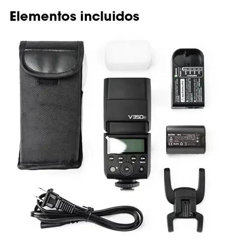 FLASH COMPACTO PARA CAMARAS FUJIFILM CON BATERIA RECARGABLE - 5