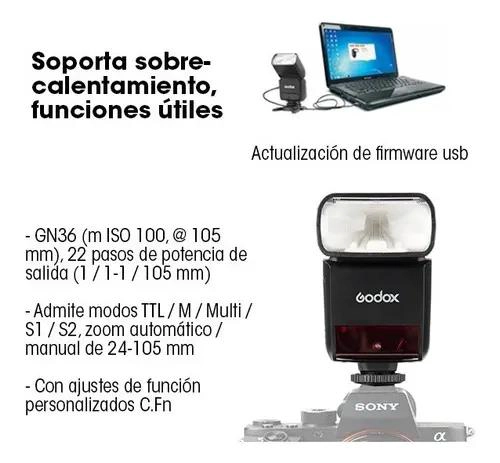 FLASH COMPACTO PARA CAMARAS FUJIFILM CON BATERIA RECARGABLE - 9