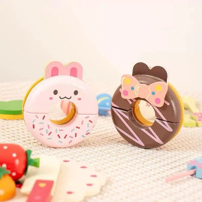 JUEGO DIDACTICO DE COCINA EN MADERA PARA NIÑOS - 3