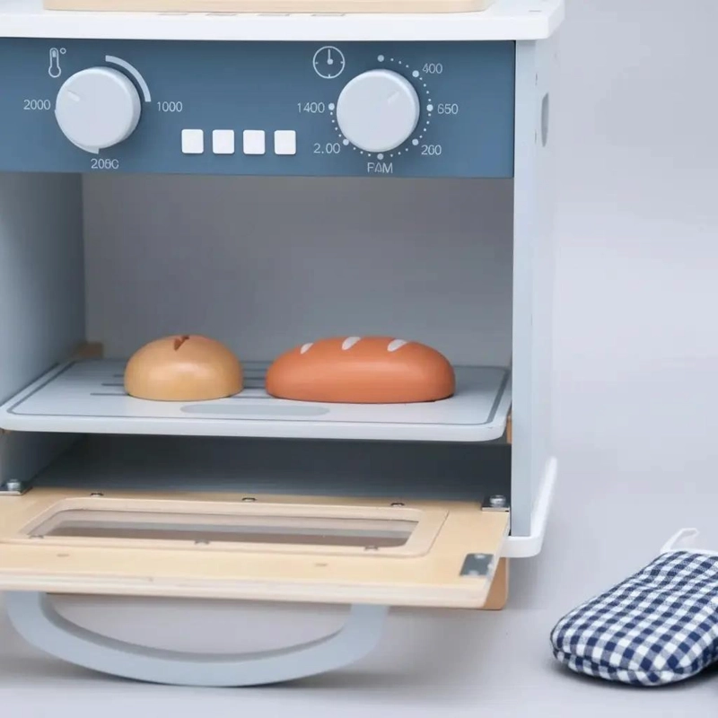 HORNO ASADOR DE MADERA PARA JUGAR Y APRENDER - 7