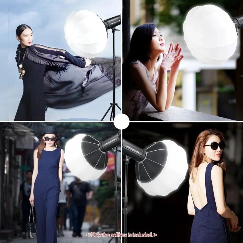 SOFTBOX PLEGABLE DE 65 CM PARA FOTOGRAFIA Y VIDEO - 3