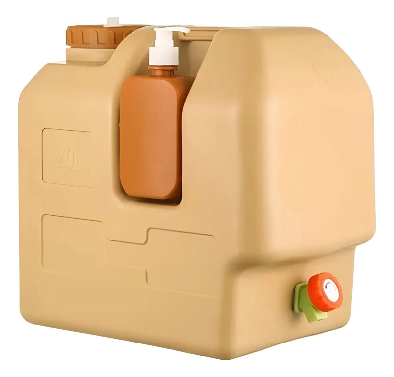 CONTENEDOR DE AGUA PORTATIL DE 20 LITROS PARA CAMPING - 1