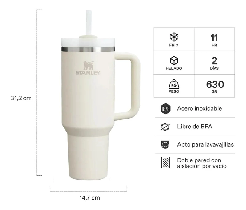CREMA AISLANTE PARA BEBIDAS 1.18 LT IDEAL PARA AVENTURAS - 2
