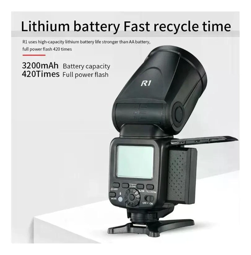 FLASH SPEEDLITE PROFESIONAL TTL PARA CAMARAS SONY - 5