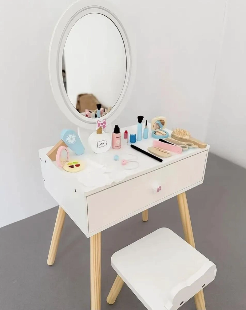 COCINA DE MADERA INFANTIL CON HORNO Y ACCESORIOS - 4