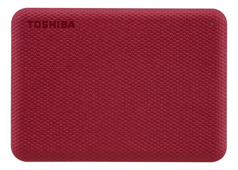 DISCO DURO EXTERNO PORTATIL 1TB COLOR ROJO - 1