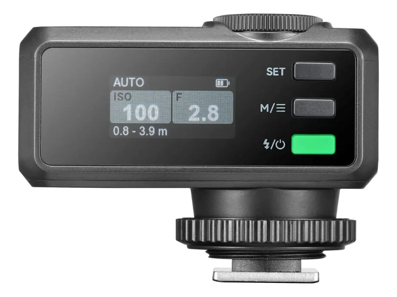 MINI FLASH COMPACTO CON BATERIA RECARGABLE Y CABEZAL AJUSTABLE - 5
