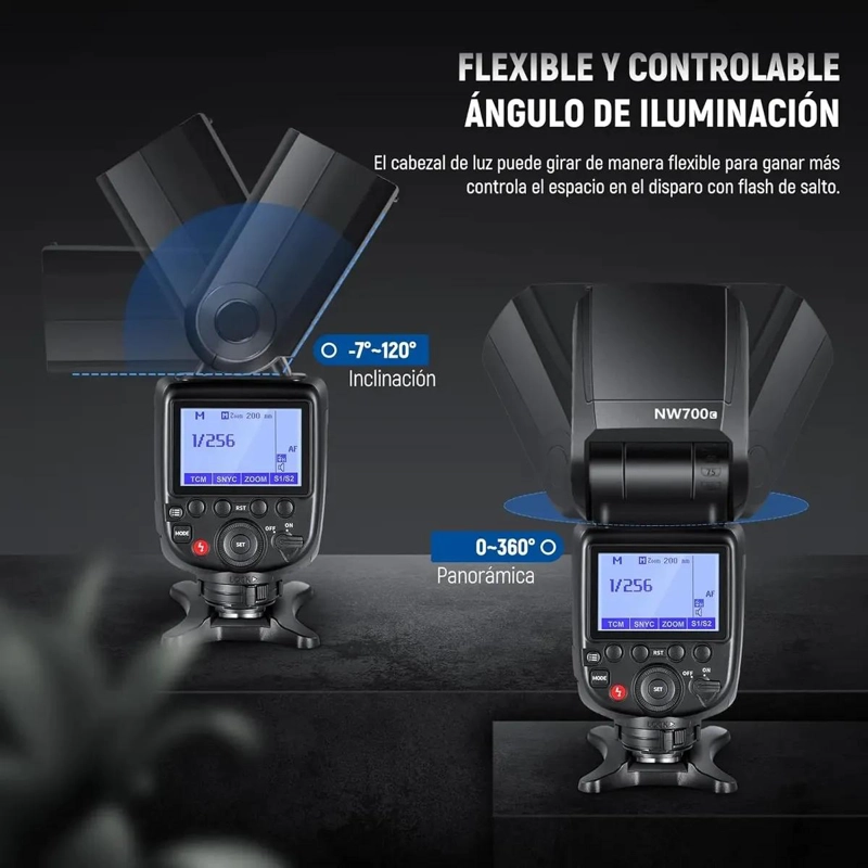 FLASH SPEEDLITE TTL PROFESIONAL CON SINCRONIZACION ALTA VELOCIDAD PARA CAMARAS - 4