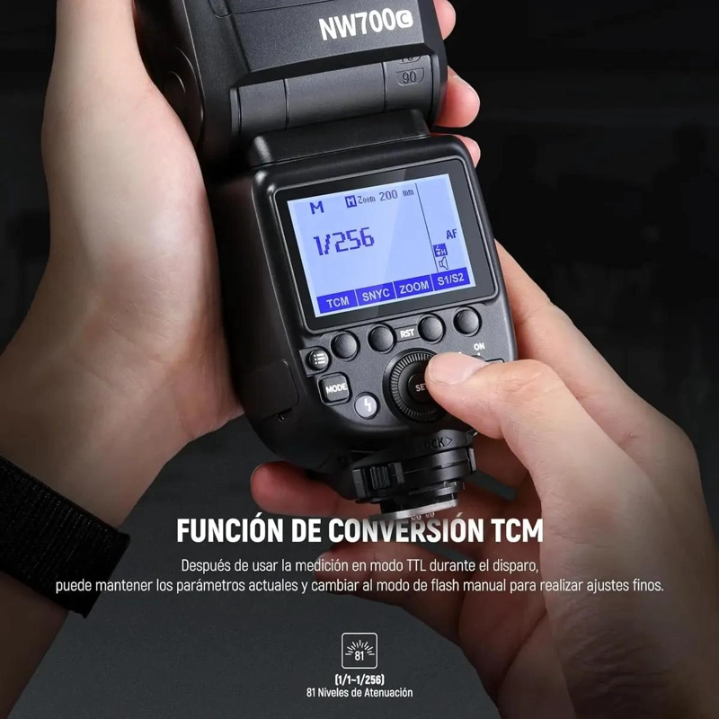 FLASH SPEEDLITE TTL PROFESIONAL CON SINCRONIZACION ALTA VELOCIDAD PARA CAMARAS - 7