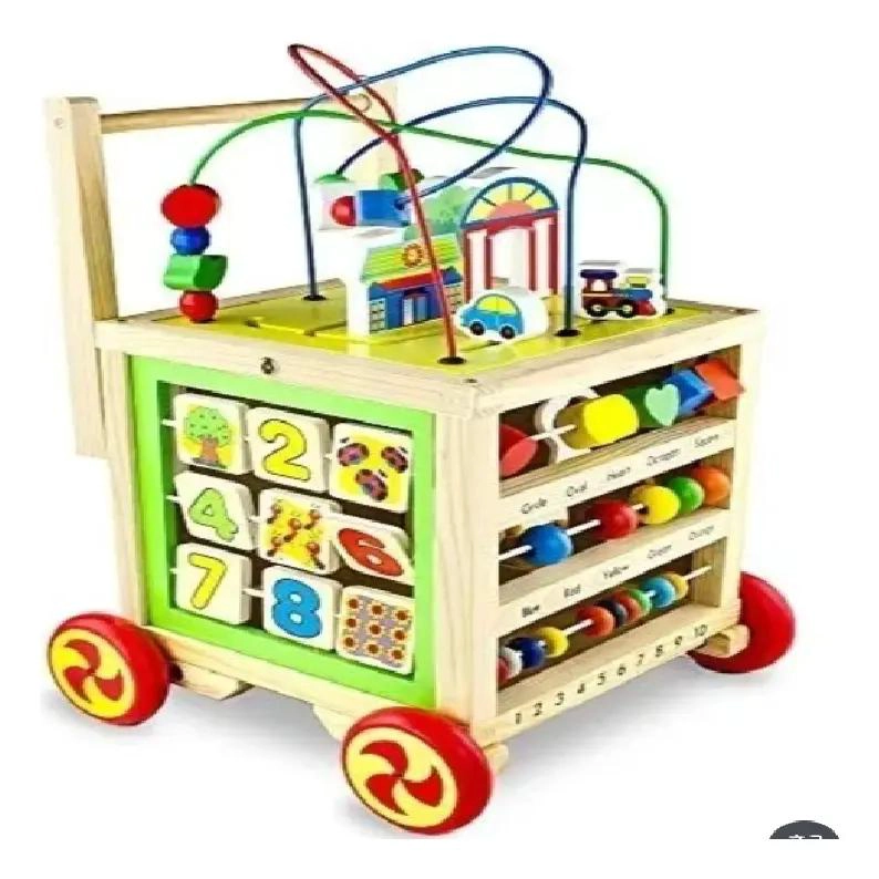 CARRITO DE ARRASTRE LABERINTO PARA ESTIMULACION TEMPRANA - 1