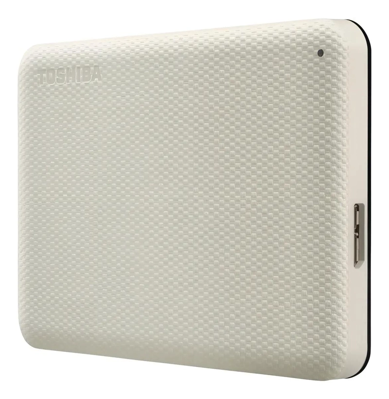 DISCO DURO EXTERNO 1TB PORTATIL USB 3.2 BLANCO COMPACTO - 5