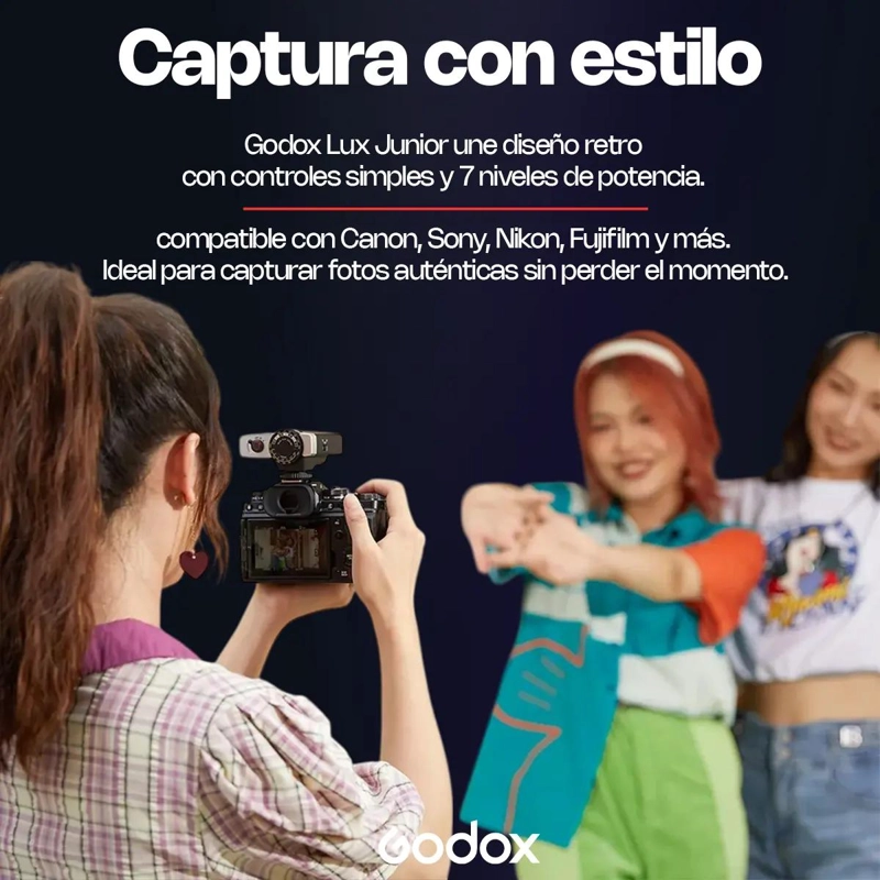 FLASH COMPACTO RETRO MANUAL PARA FOTOGRAFIA ANALOGICA - 8