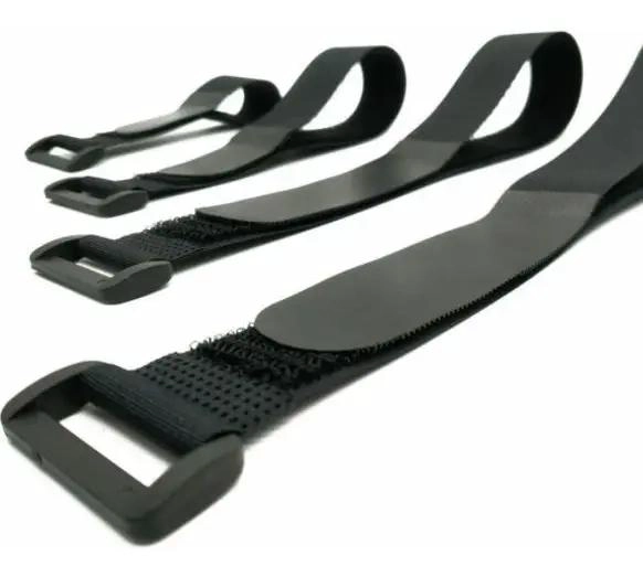 CORREA DE AMARRE NYLON 2CM X 60CM PACK 10 UNIDADES - 1