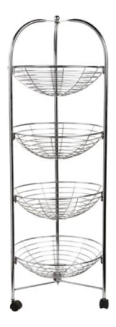 MULTIESTANTE ORGANIZADOR DE FRUTAS Y VERDURAS CON RUEDAS - 2