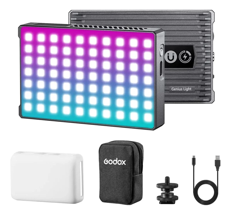 PANEL DE LUZ LED RGBWW COMPACTO Y CREATIVO - 1