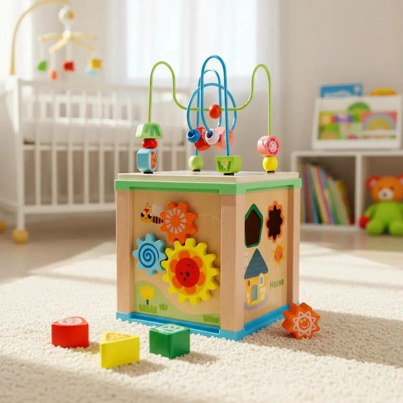 JUGUETE DE MOTRICIDAD PARA DESARROLLO INFANTIL - 5