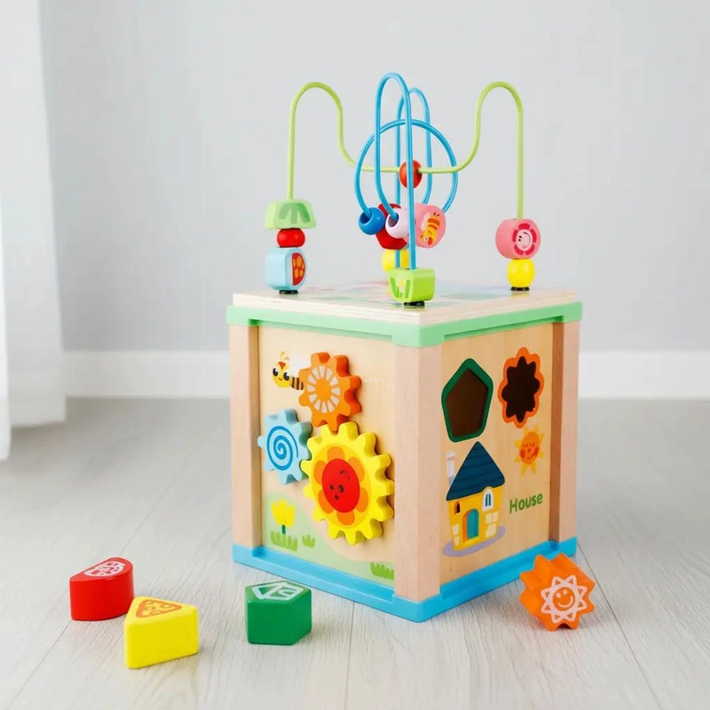 JUGUETE DE MOTRICIDAD PARA DESARROLLO INFANTIL - 8