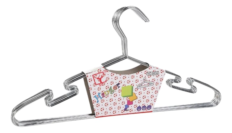 20 GANCHOS METALICOS ANTIDESLIZANTES PARA ROPA - 1
