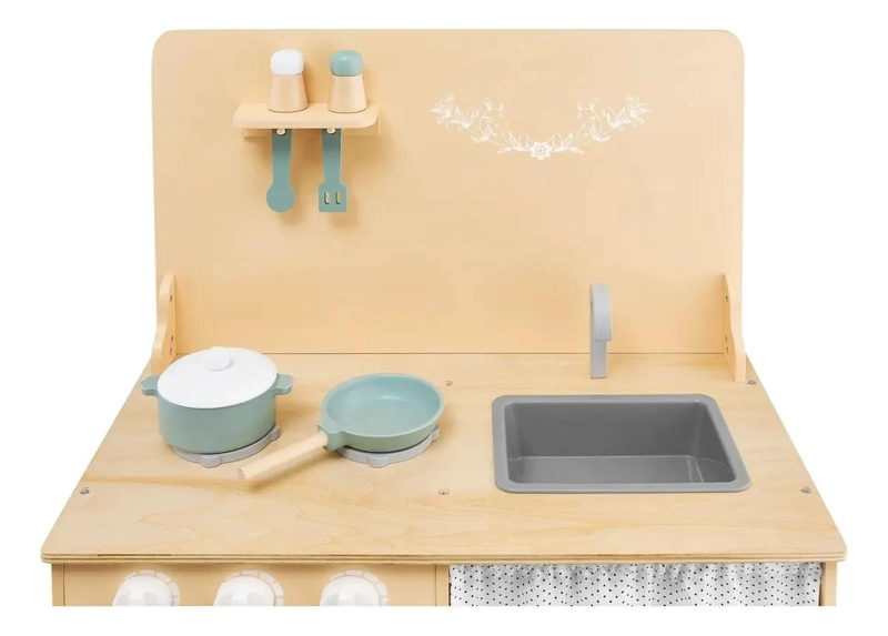COCINA DE MADERA MONTESSORI PARA NIÑOS CREATIVOS - 4