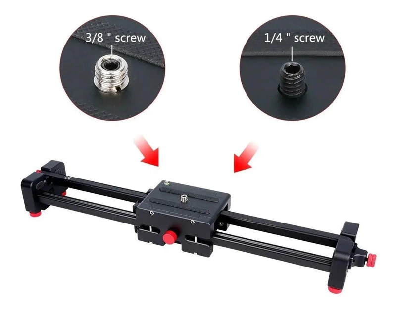 SLIDER COMPACTO PARA CAMARA CON DISEÑO RETRACTIL Y BOLSA - 3
