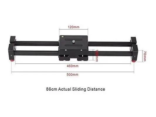 SLIDER COMPACTO PARA CAMARA CON DISEÑO RETRACTIL Y BOLSA - 4