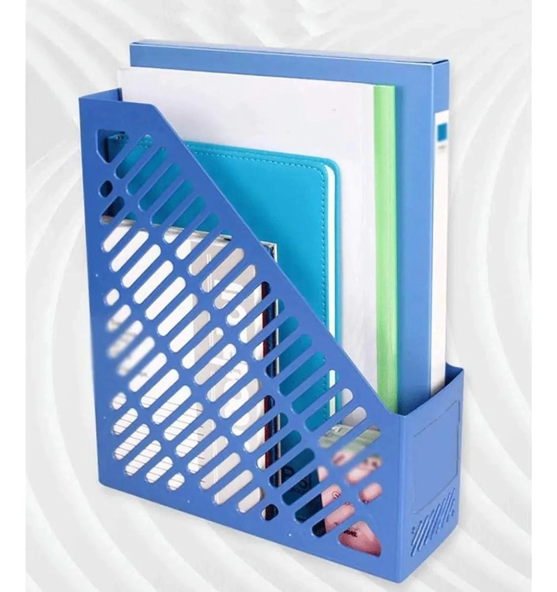 PACK DE 3 ORGANIZADORES DE REVISTAS Y LIBROS PARA ESCRITORIO - 2