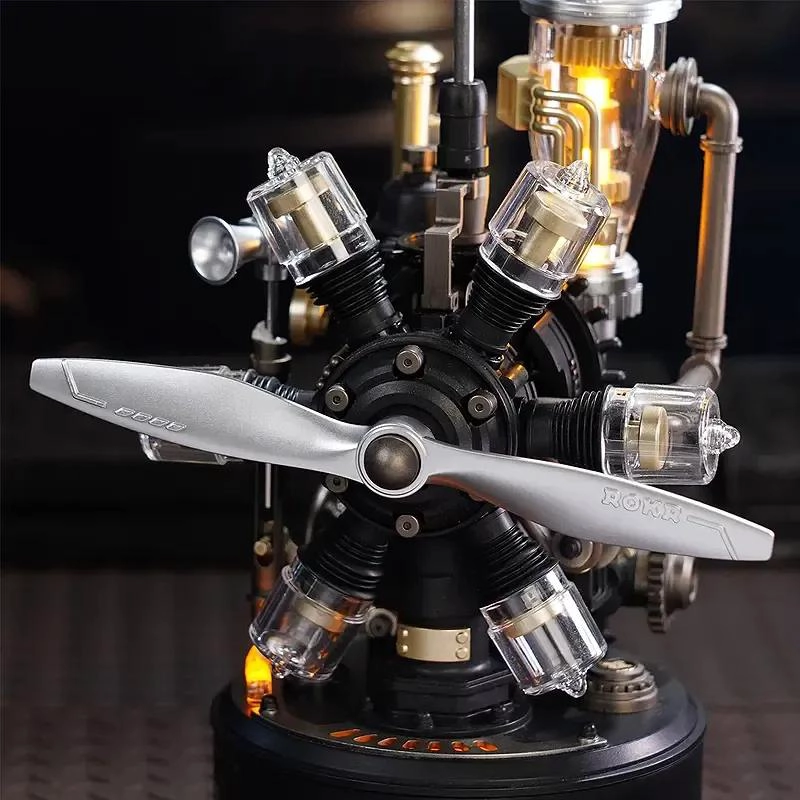 MAQUETA MECANICA ARMABLE DE HELICOPTERO INSPIRADO EN DA VINCI - 5