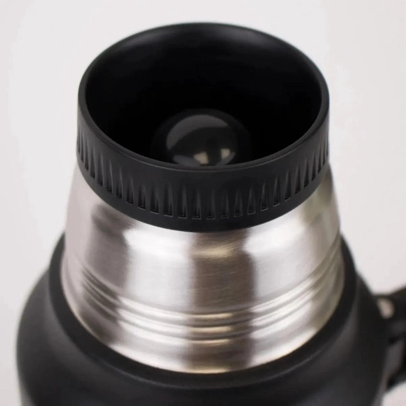 TERMO DE ACERO INOXIDABLE 1.4 LITROS COLOR NEGRO - 1