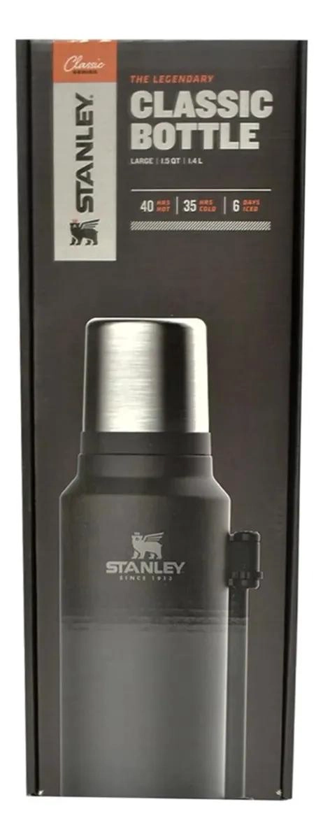 TERMO DE ACERO INOXIDABLE 1.4 LITROS COLOR NEGRO - 2