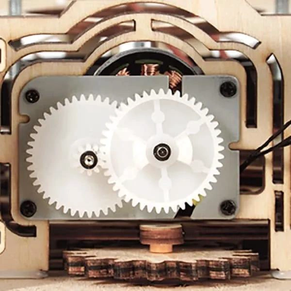 PUZZLE 3D GRAMOFONO CLASICO MECANICO FUNCIONAL - 4