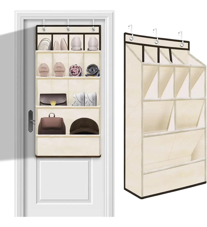 ORGANIZADOR COLGANTE DE ZAPATOS PARA PUERTA Y ACCESORIOS - 1