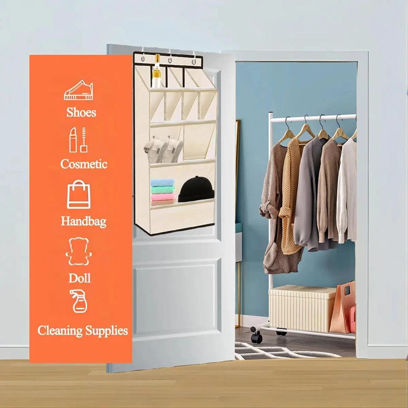 ORGANIZADOR COLGANTE DE ZAPATOS PARA PUERTA Y ACCESORIOS - 4