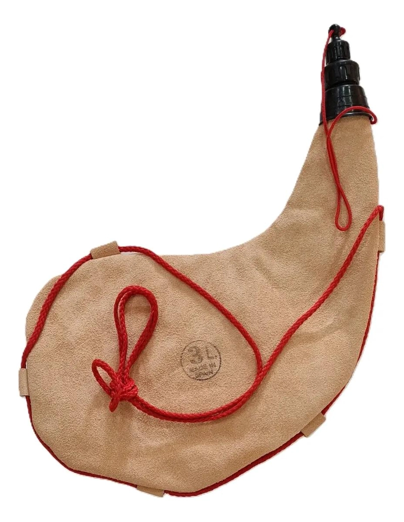 CANTIMPLORA DE CUERO PARA CAMPING 3 LITROS IDEAL PARA AVENTURAS - 2