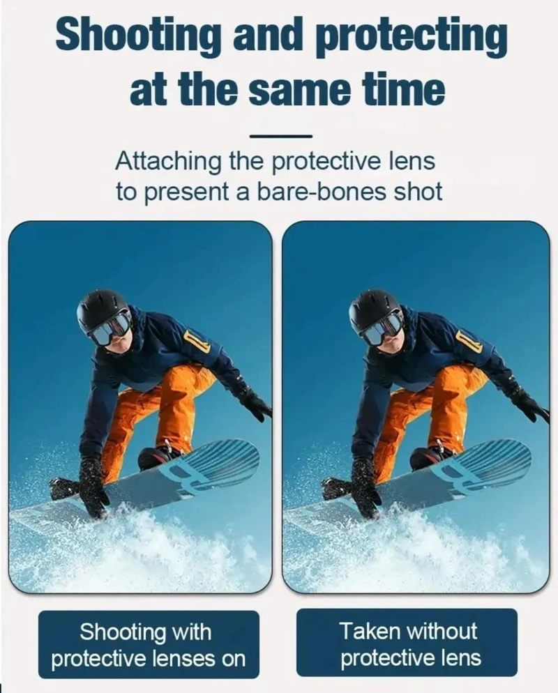 PROTECTOR DE LENTES PARA CAMARA 360° ALTA PROTECCION - 2