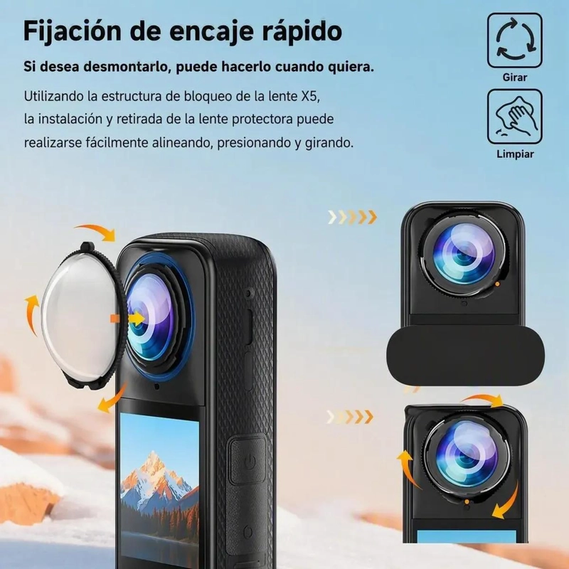 PROTECTOR DE LENTES PARA CAMARA 360° ALTA PROTECCION - 4