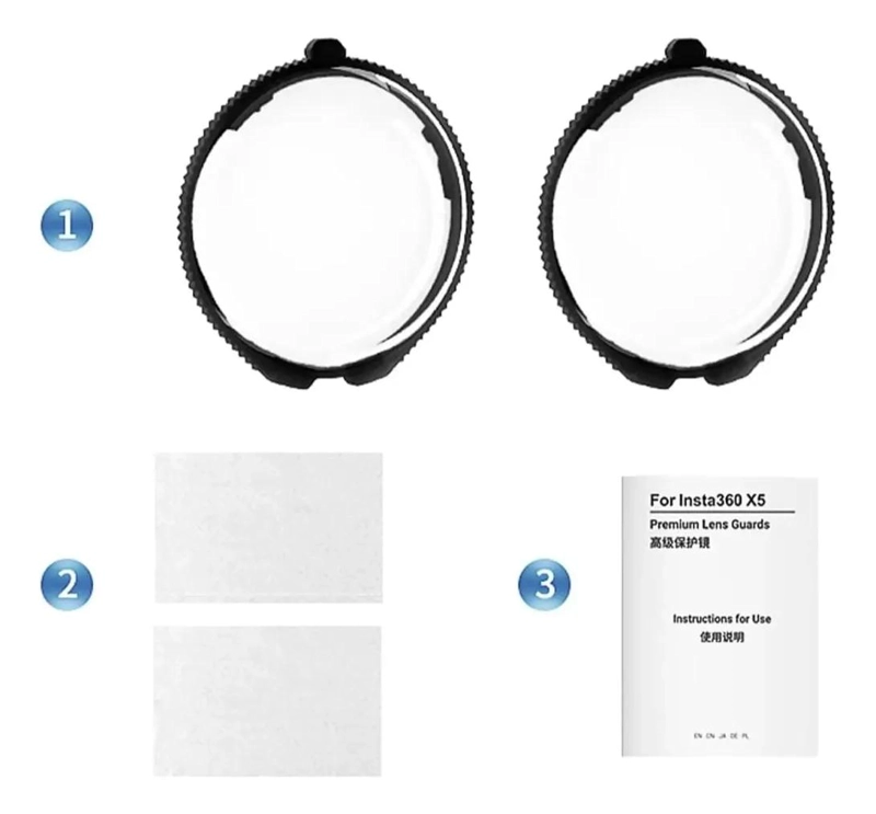 PROTECTOR DE LENTES PARA CAMARA 360° ALTA PROTECCION - 5